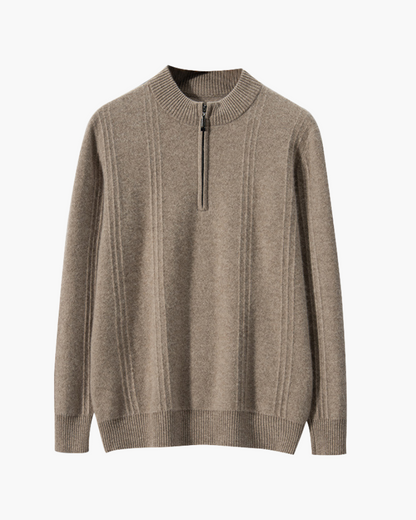 Louie's Luxe Cashmere Half Zip