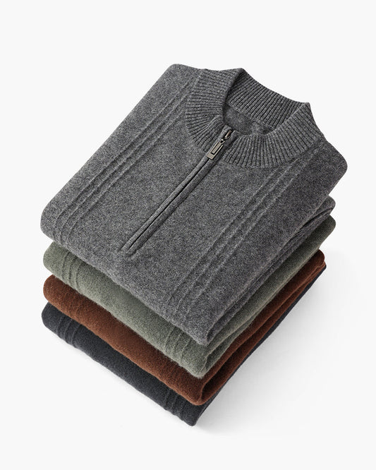 Louie's Luxe Cashmere Half Zip