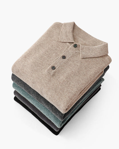 Gentleman's Luxe Cashmere Polo