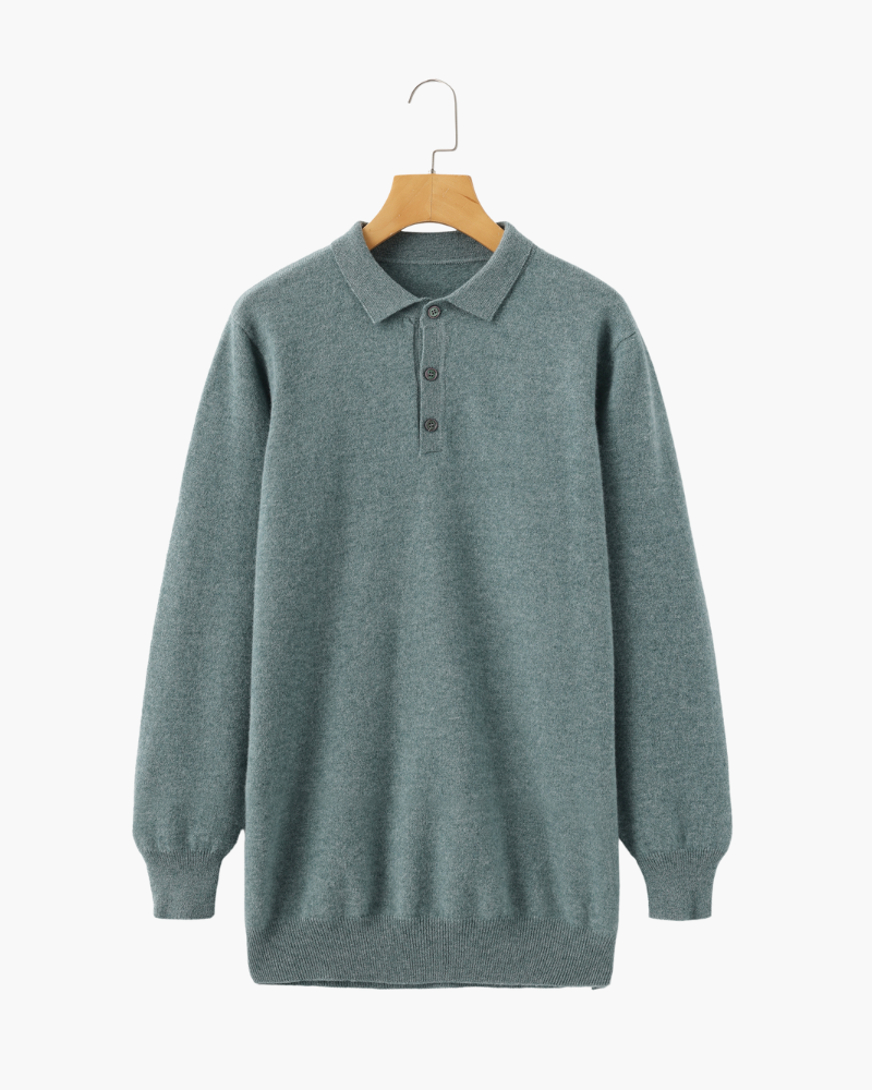 Gentleman's Luxe Cashmere Polo