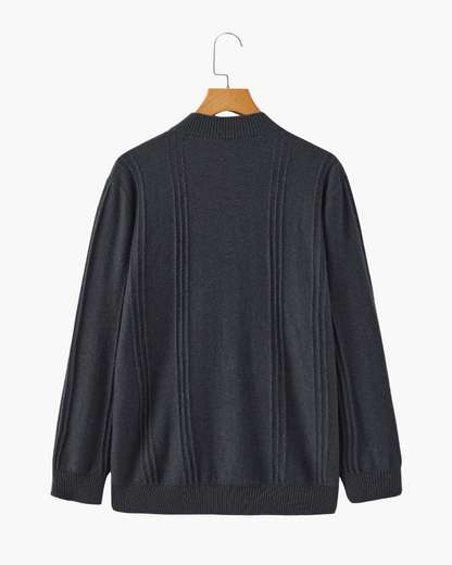 Louie's Luxe Cashmere Half Zip