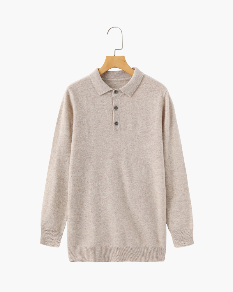 Gentleman's Luxe Cashmere Polo