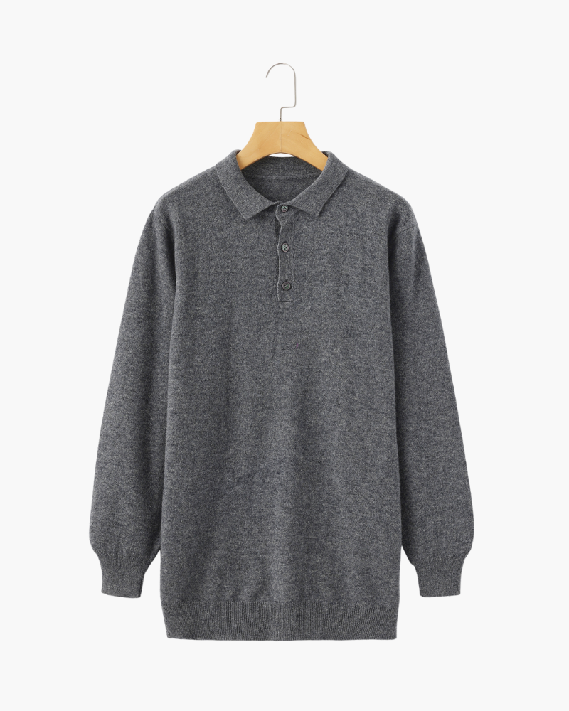 Gentleman's Luxe Cashmere Polo